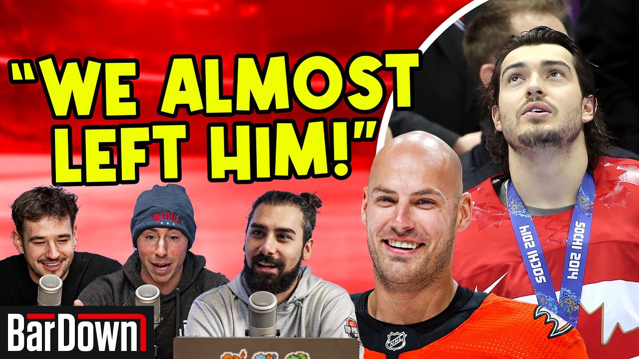 Ryan Getzlaf explains INCREDIBLE Drew Doughty Olympics Story! | BarDown Podcast