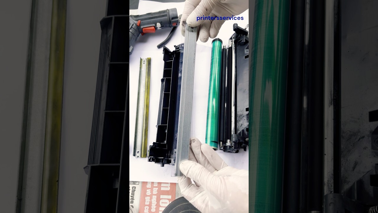 🛠️ Fixing Dirty Prints – HP P1102 