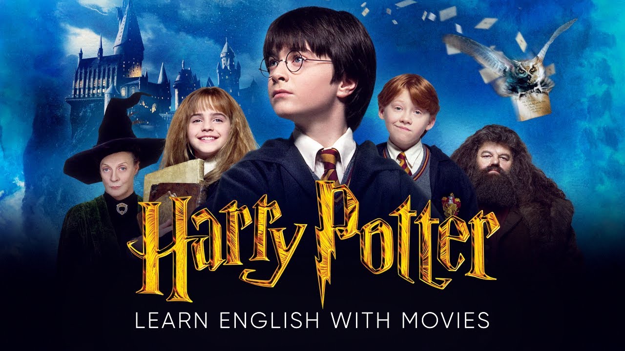 ENGLISH MOVIES  LEARN ENGLISH with HARRY POTTER 