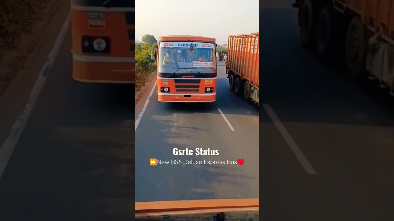 GSRTC New Bus♥️ Gsrtc Status❤️‍🔥