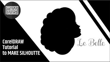 Tutorial CorelDraw | Make Silhoutte - Golden Ratio