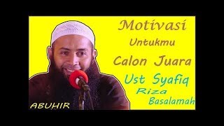 ⁣Kalah Atau Menang Karena Allah - Ustadz Syafiq Riza