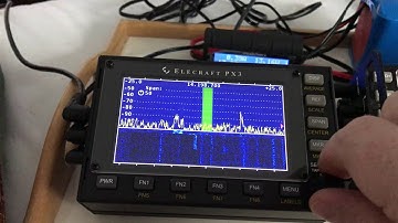 Elecraft PX3 in operation.