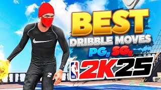 BEST DRIBBLE MOVES ON NBA 2K25 - FASTESTS SIGS + ANIMATIONS (BREAK MORE ANKLES!)