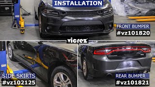 Dodge Charger Full Conversion from SXT ➡️ SRT  | Installation  😱