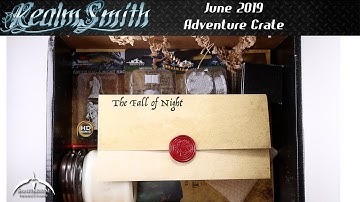 Realmsmith Adventure Crate June 2019 Unboxing