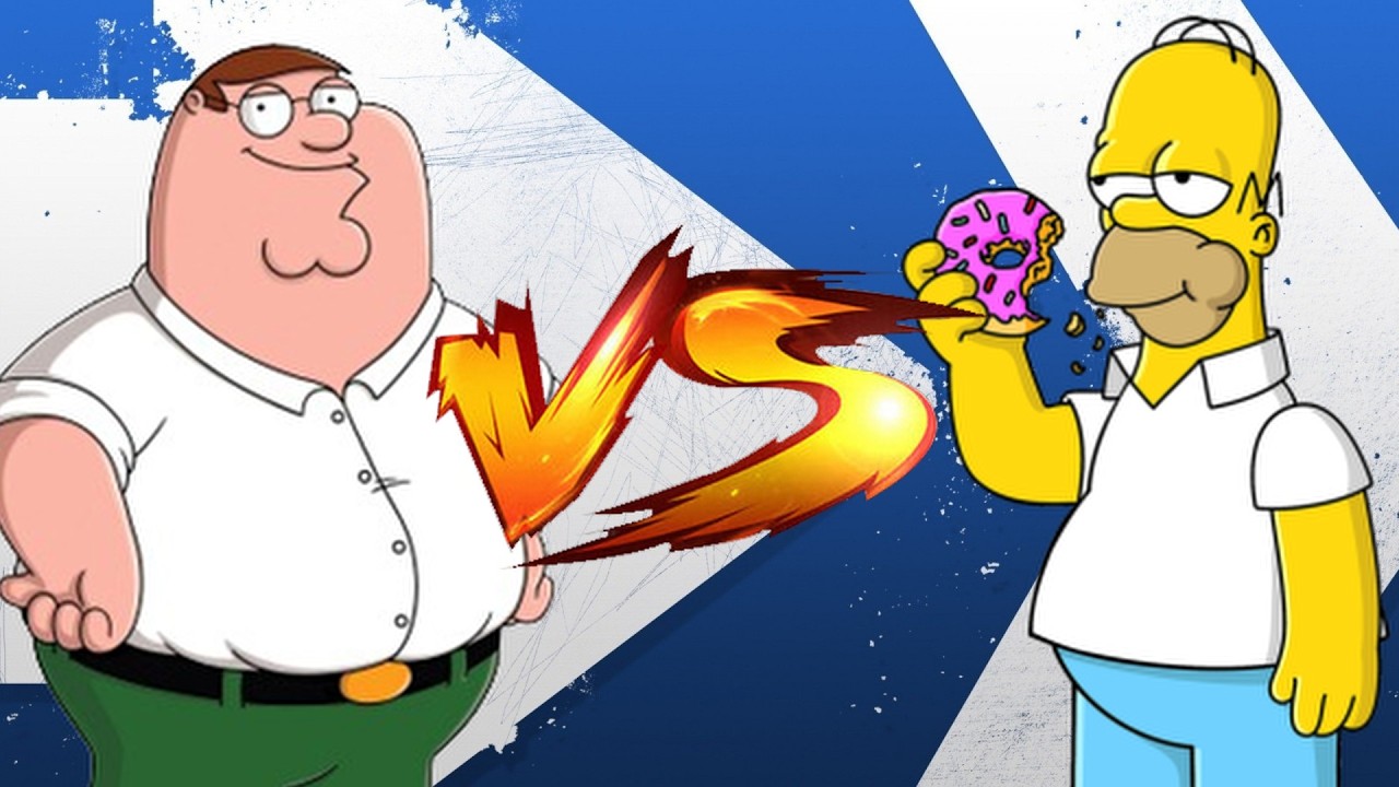 Peter Griffin Vs Homer Simpson | Funny Fighting Game