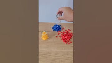 Reverse video🍒🍒🍒Colored beads #39 #reverse #theworldinslowmotion