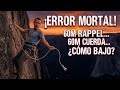 ERROR FATAL en rappel: 60m de cuerda que NO llegan al suelo