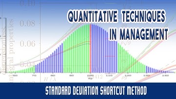 Measures of Dispersion: Standard Deviation Short Cut Method