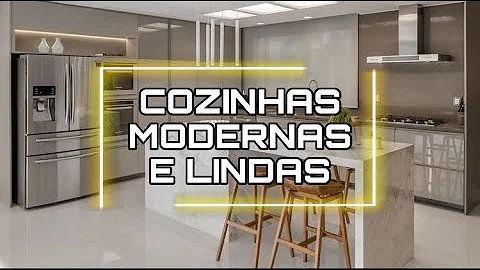 O que precisa ter em uma cozinha moderna?