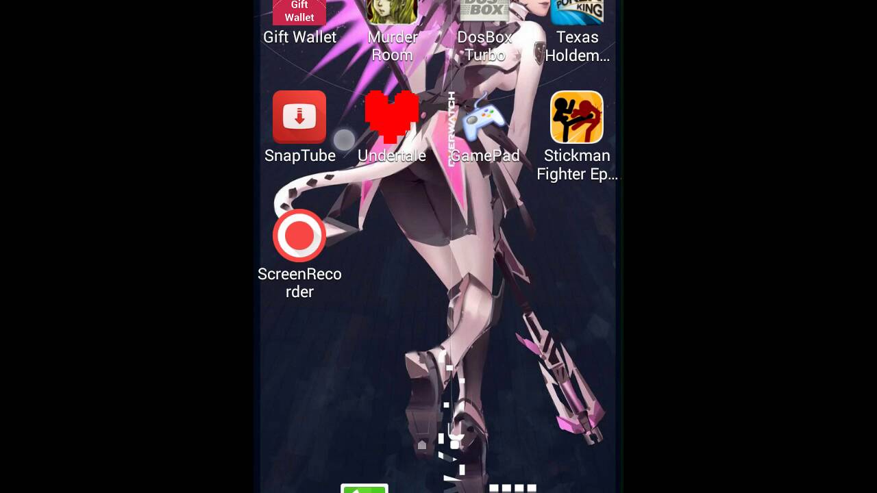 Undertale / maybye droidtale , moded controler gamepad with undentified a button on android