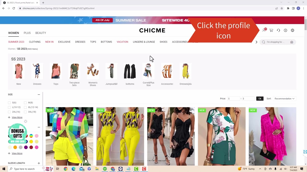 How to View Your Order History on Chicme