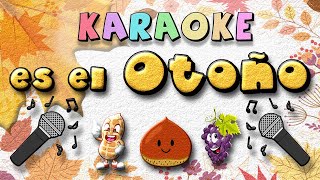 Video thumbnail of "ES EL OTOÑO | KARAOKE | Unai Quirós"