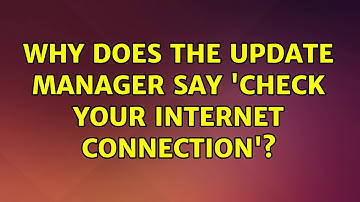 Ubuntu: Why does the Update Manager say 