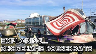 Alternative living - Shorehams Houseboats explored on a circular walk