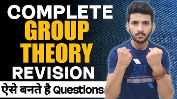 Complete group theory revision | IIT JAM MATHEMATICS 2023