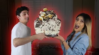 DIY WORLD'S BIGGEST CUPCAKE!! (DO NOT ATTEMPT)