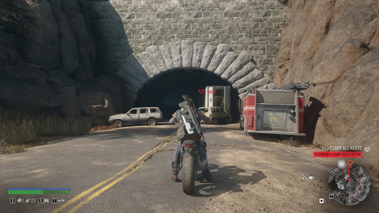 Reach the Sherman's Camp Infestation in Days Gone YouTube