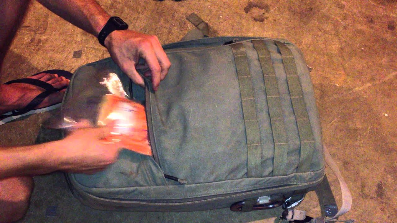 GORUCK GR1 Packing Loadout AAR YouTube