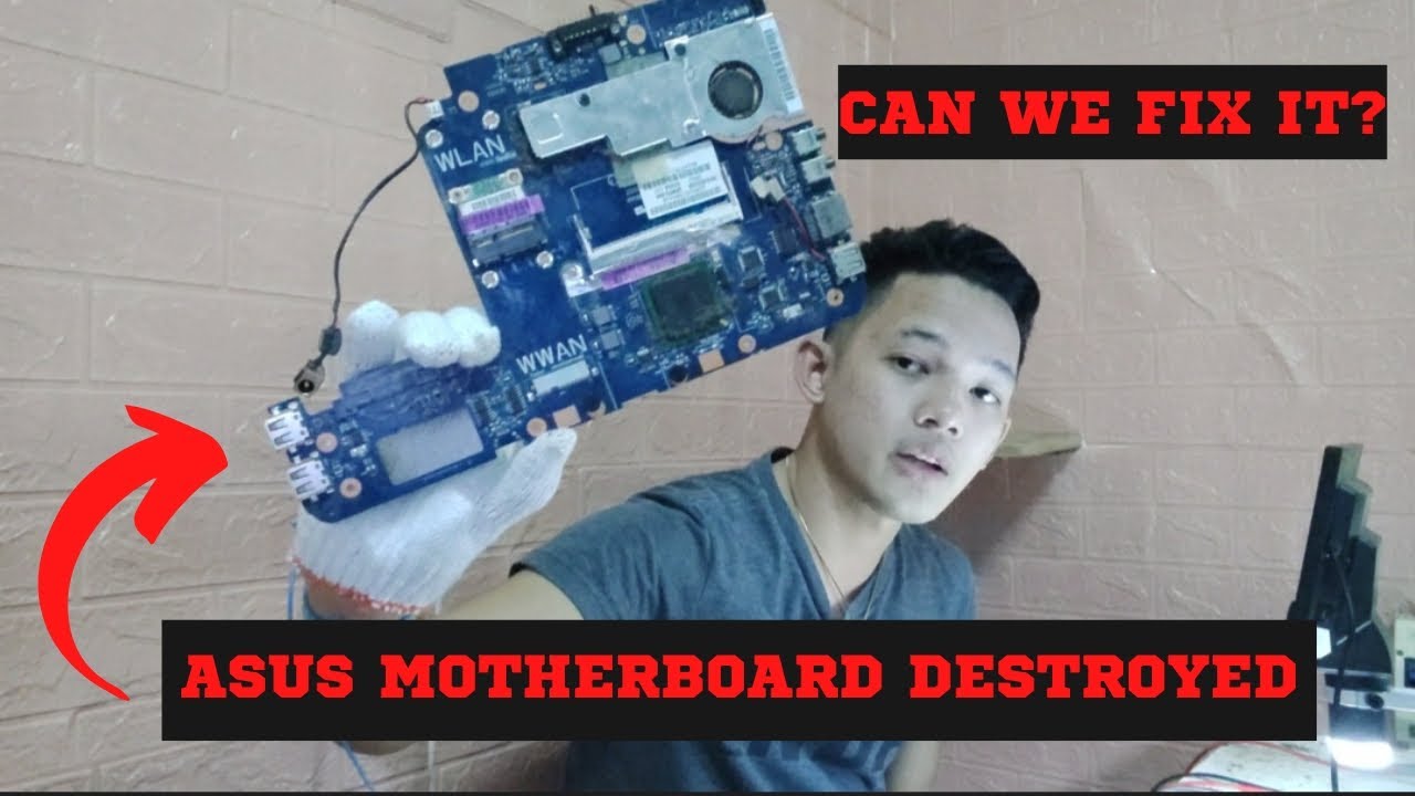 Asus Motherboard Repair Attempt Failed By Other Shop! YouTube