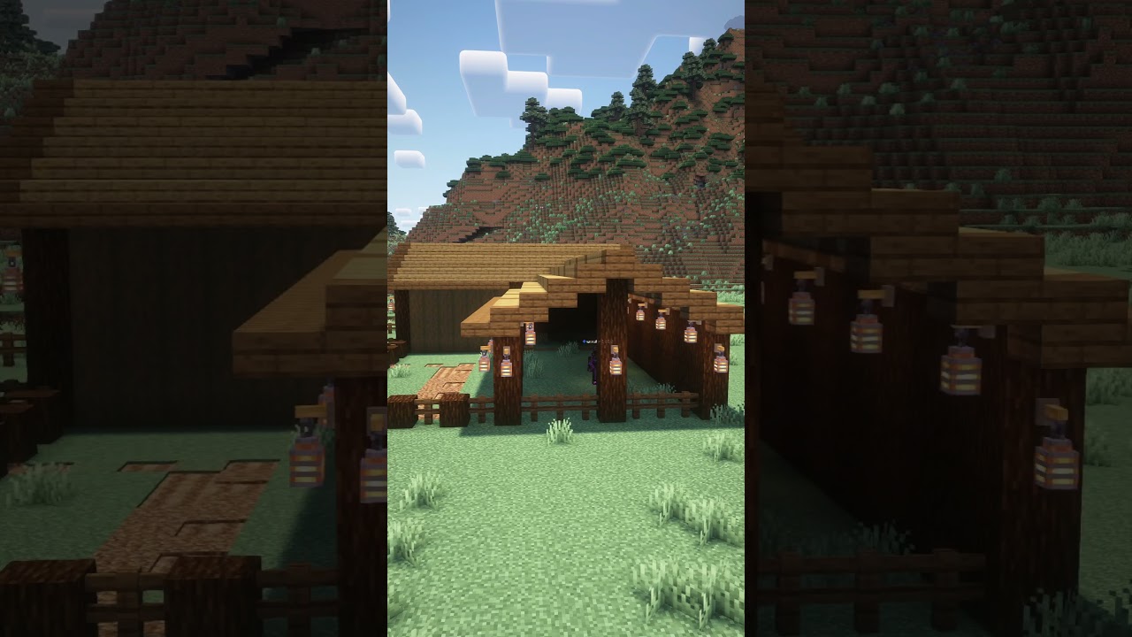 Minecraft Barn Build 