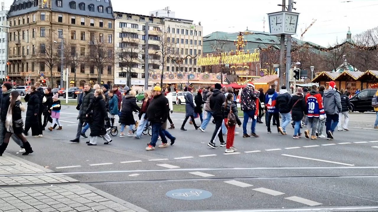 City Walk / Mannheim Innenstadt Rundgang