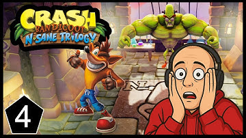 Crash Bandicoot 1 | Walkthrough Gameplay (PC) | Cortex Island | Part 4