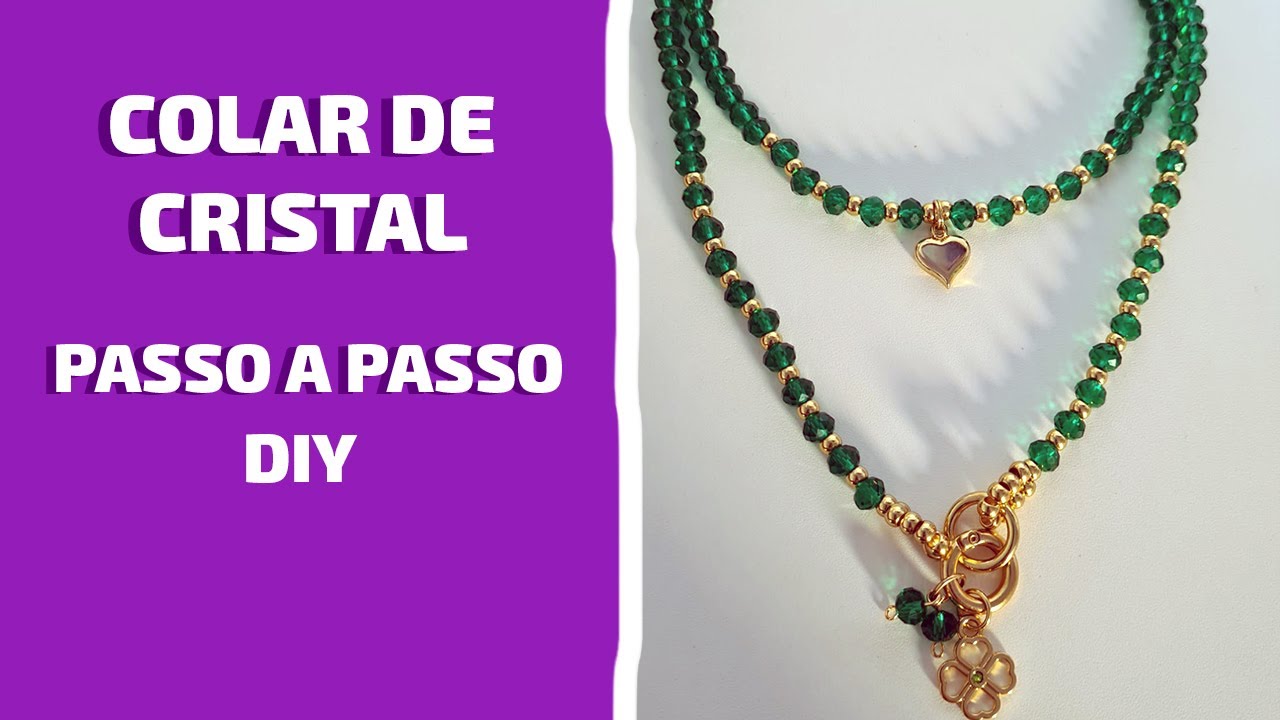 DIY : Mix Colar de Cristal