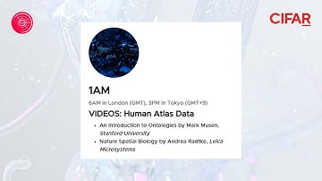 VIDEOS: Human Atlas Data (1am) 24-Hour "Multiscale Human" Event