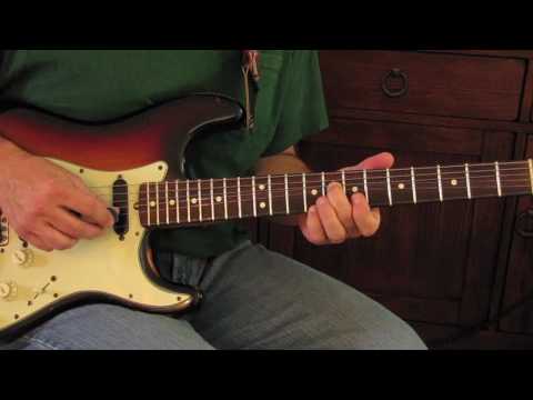 Country Guitar Lessons - Vince Gill Style country Guitar Lick - fender strat