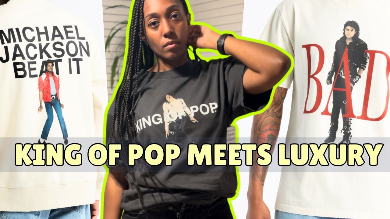NEW LUXURY CLOTHING LINE Releases Michael Jackson SHIRTS for