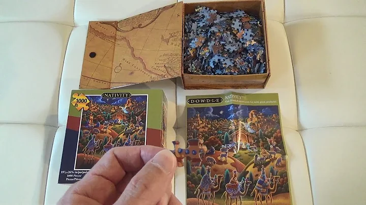 DOWDLE JIGSAW PUZZLE NATIVITY 1000 PIECE JIGSAW PUZZLE UNBOXING AND CUSTOMER REVIEW PUZZLES REVIEWS