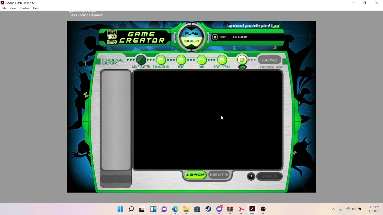 Ulitmate alien Omega/Ben 10 Game Creator