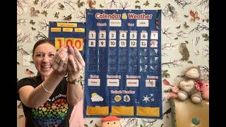 Calendar and Weather Feb. 13, 2026 - 100th Day of School