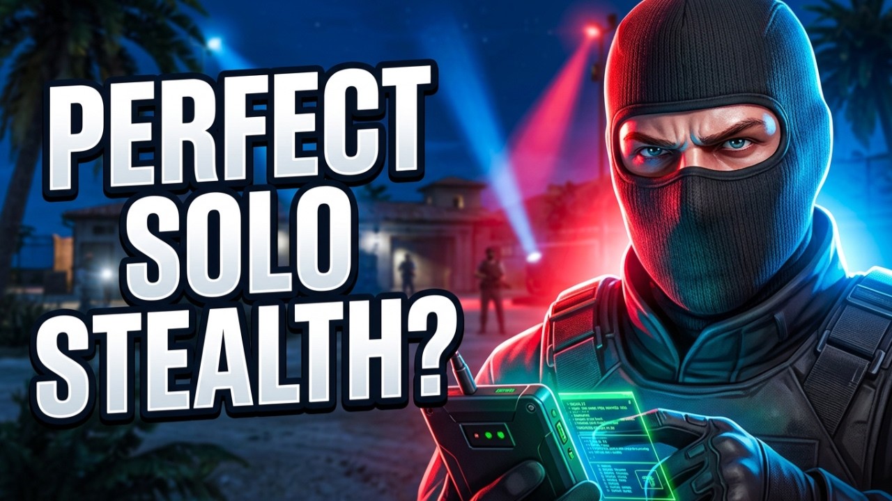 GTA 5 Cayo Perico Heist Solo vs stealth (epic showdown) by Best open world games for pc