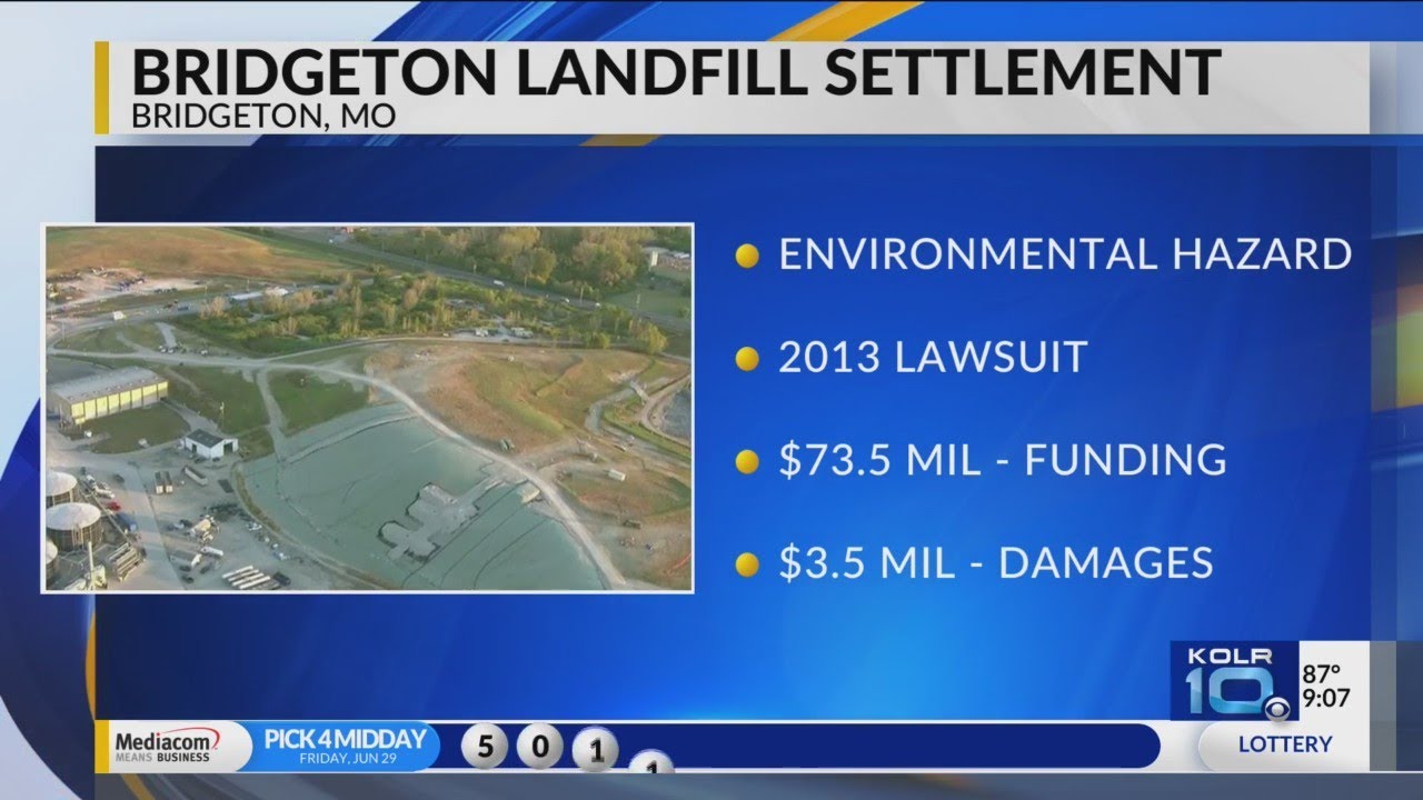 Agreement Reached on Bridgeton Landfill