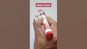 Easy mathtrick 📚 #maths #knowledge #mathematics #school #shortsvideo #study