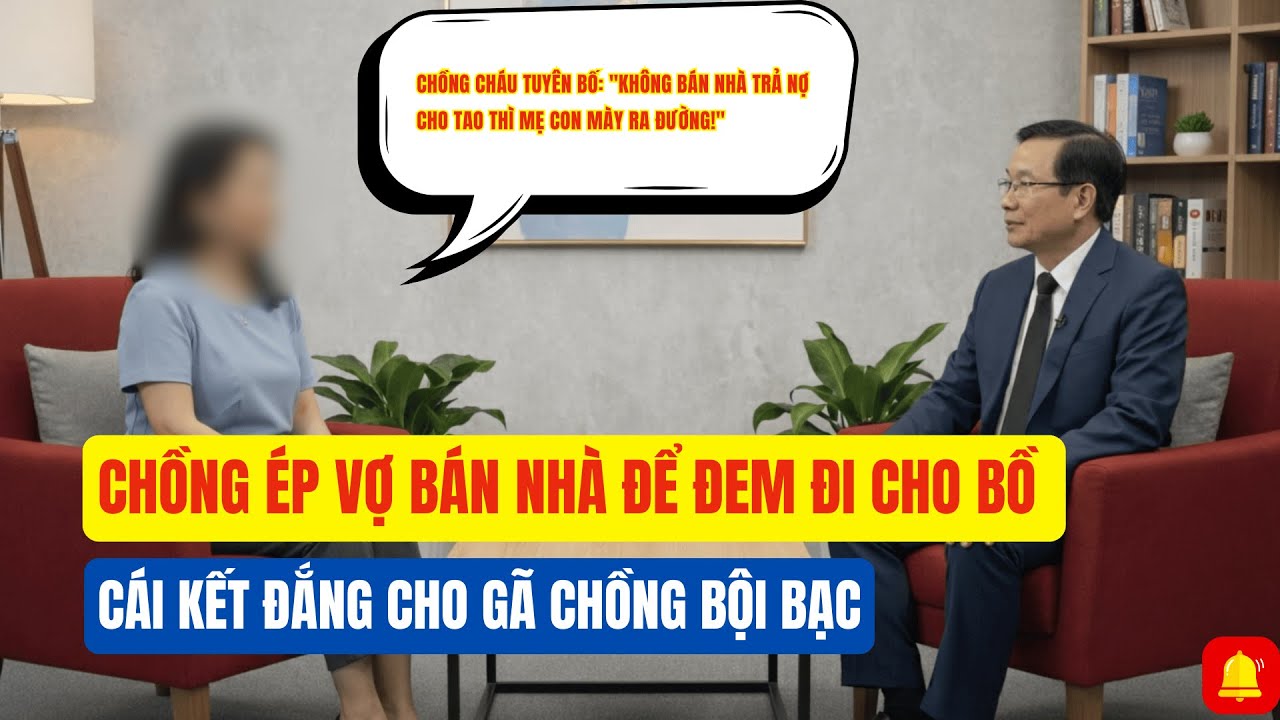 Chồng Ép Vợ Bán Nhà Để Đem Đi Cho Bồ - Cái Kết Đắng Cho Gã Chồng Bội Bạc