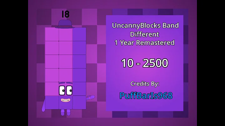 Uncannyblocks Band Different 1 Year Remastered Tens 10 - 2500