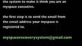 how to hack a myspace