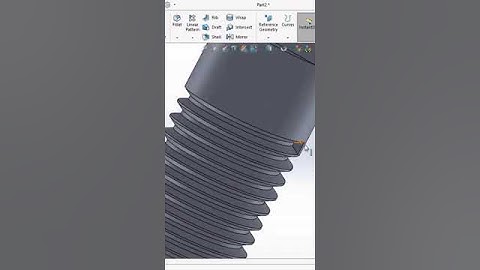 draw a (HEXAGONAL BOLT) in solidworks !!!