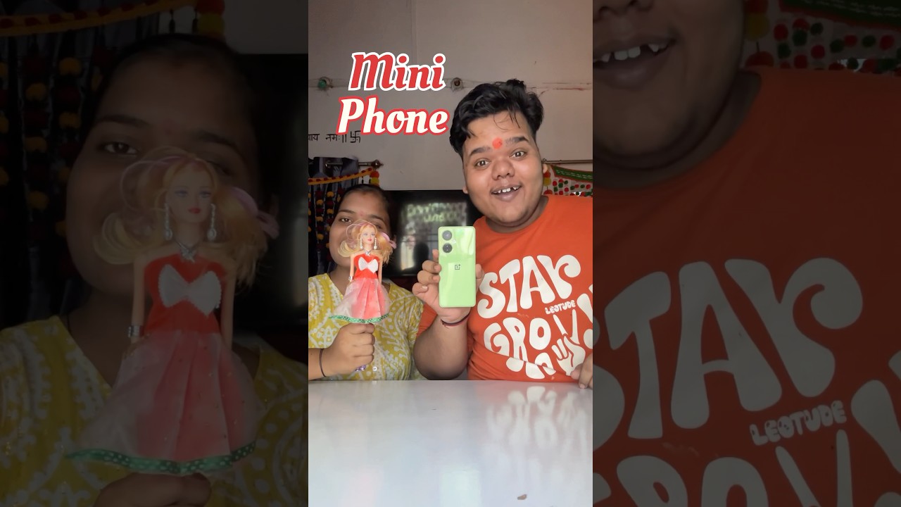 My Sister Vs Me : Who will make the best Mini Smart Phone 