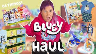 I spent $1770 on Bluey Merch...unboxing my BLUEY HAUL of clothes/toys/books/furniture/snacks