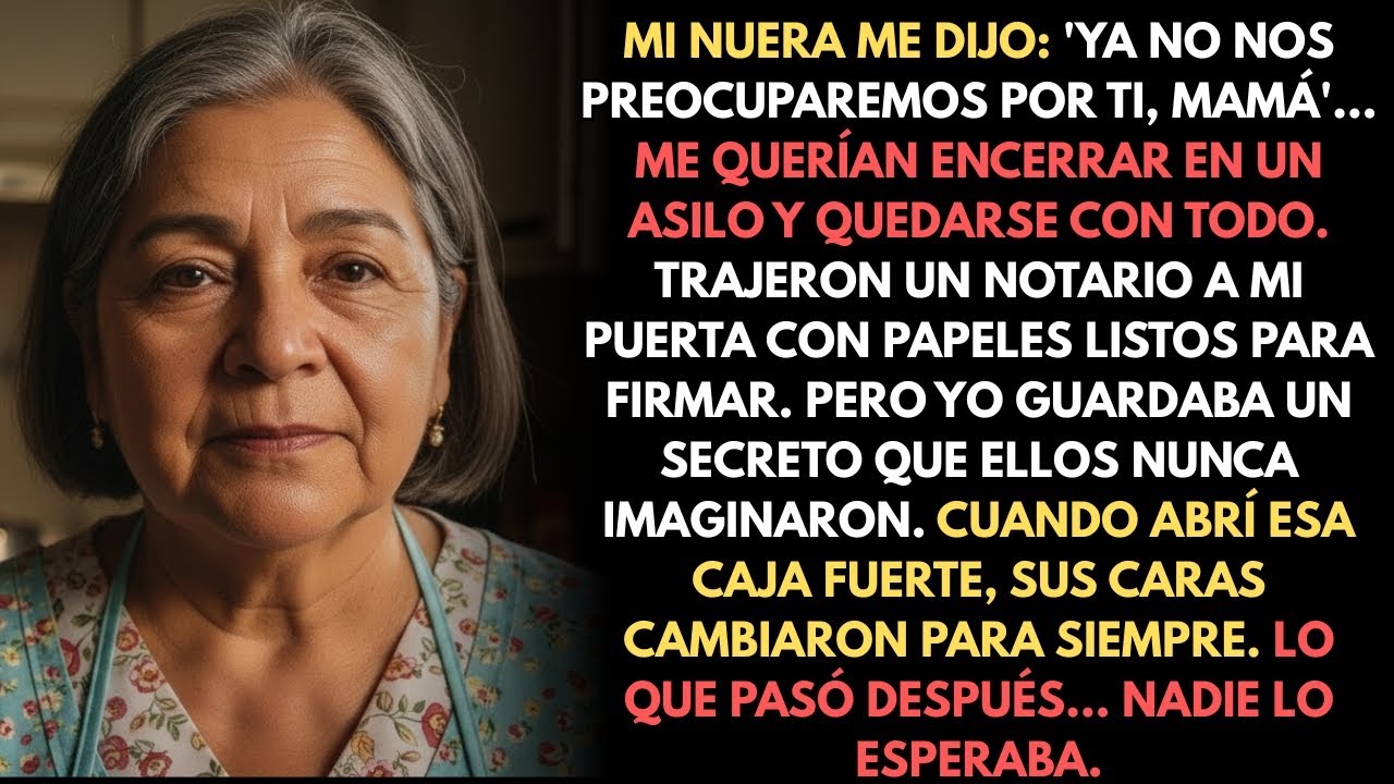 'Ya no nos preocuparemos por ti'... Minutos después entró alguien que ellos no esperaban