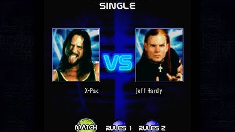 X-Pac vs Jeff Hardy Iron Man