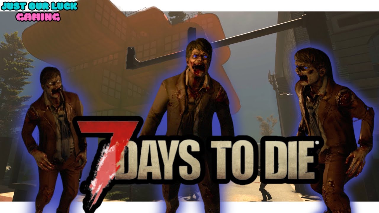 Clearing out 100's of ZOMBIEs To Find The Perfect Base! | 7 Days To Die ...