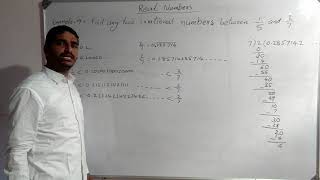 09 TS REAL NUMBERS: EXAMPLE-09