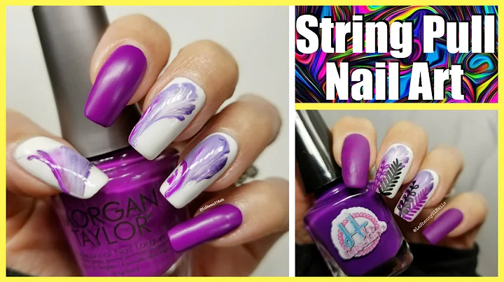 String Pull Technique Nail Art Tutorial - IG Nail Trends 2020 || Jenny Stone