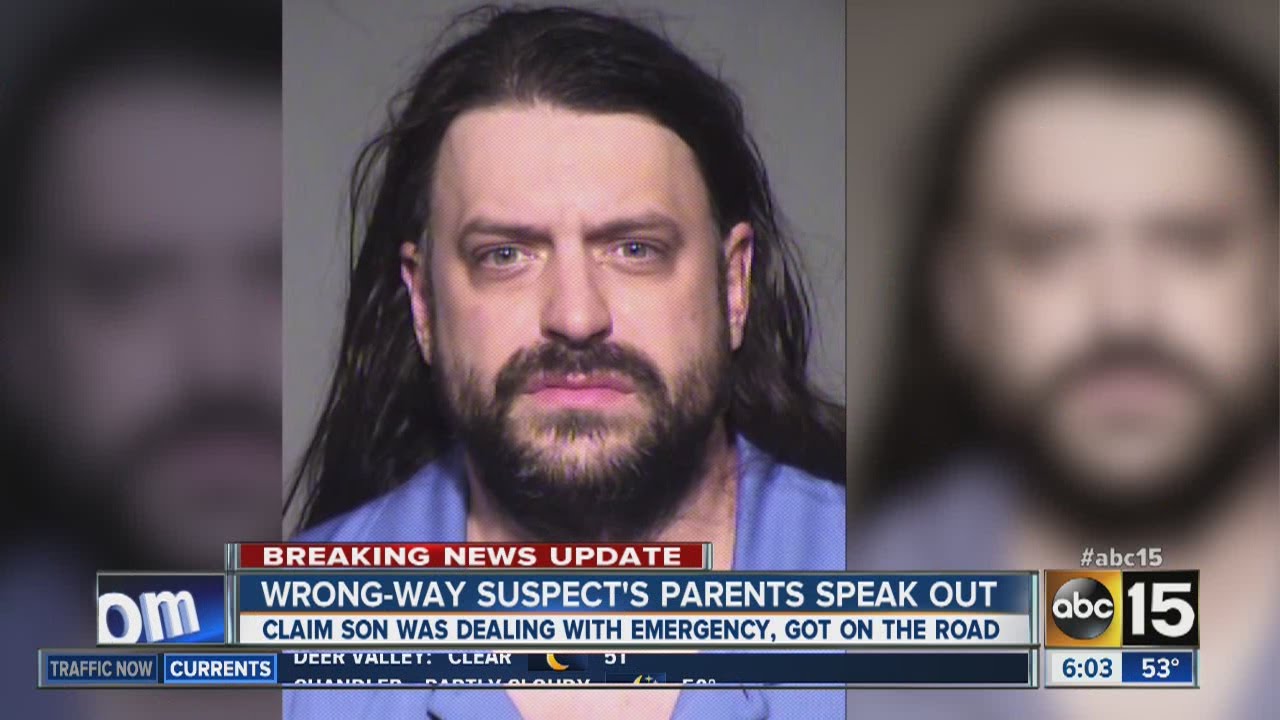 Wrong-way crash suspect's parents speak out - YouTube